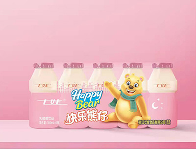 七娃快乐熊仔乳酸菌红饮品100ml*5