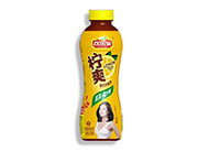 欢乐家真茶真柠檬柠爽港式柠檬味茶饮料500ml（黄）